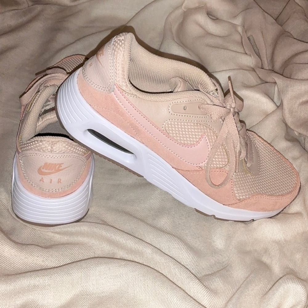 Women's Nike AirMax SC Fossile Stone/Pink Oxford